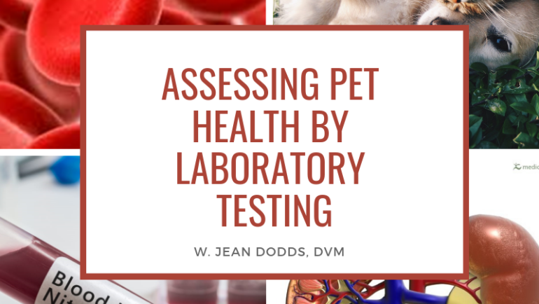Assessing Pet Health by Laboratory Testing