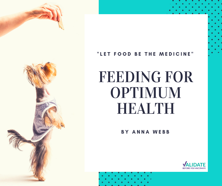 Feeding for Optimum Health